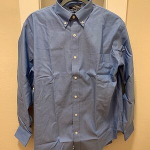 Lands' End Men's Blue Shirt